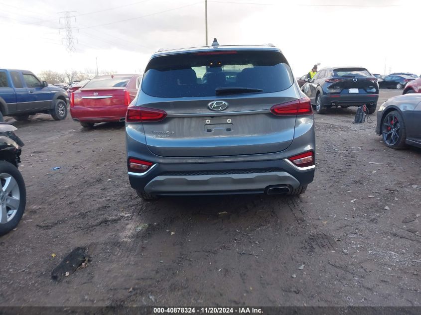 2019 Hyundai Santa Fe Sel VIN: 5NMS33AD9KH002643 Lot: 40878324