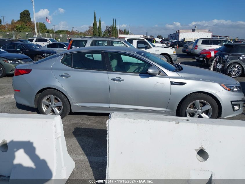 VIN 5XXGM4A76FG506770 2015 KIA Optima, LX no.12