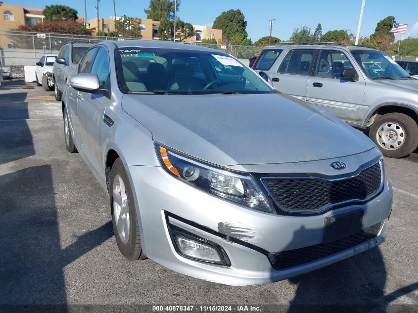 VIN 5XXGM4A76FG506770 2015 KIA Optima, LX no.1