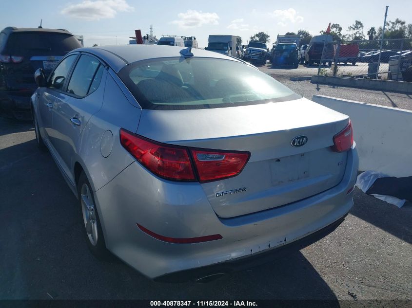 VIN 5XXGM4A76FG506770 2015 KIA Optima, LX no.3