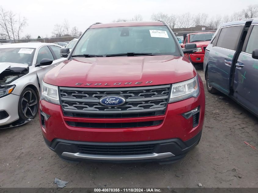 2018 Ford Explorer Xlt VIN: 1FM5K8D8XJGB48224 Lot: 40878355