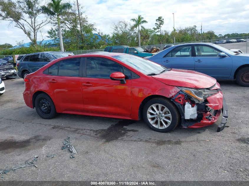 2020 Toyota Corolla Le VIN: JTDHPRAE3LJ006984 Lot: 40878360