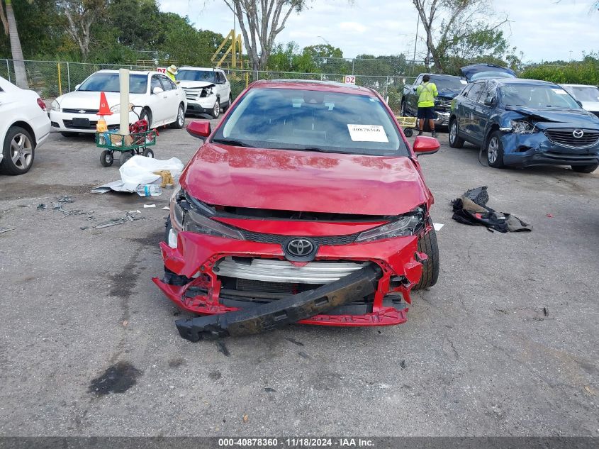 2020 Toyota Corolla Le VIN: JTDHPRAE3LJ006984 Lot: 40878360