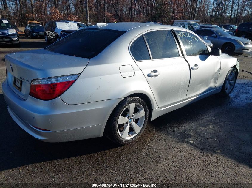 2008 BMW 528Xi VIN: WBANV13548CZ55671 Lot: 40878404