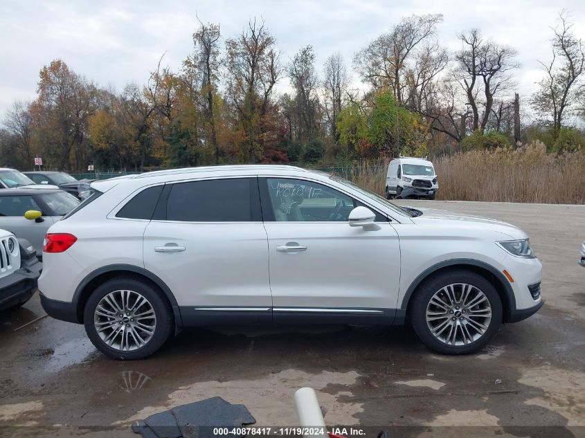 2016 Lincoln Mkx Reserve VIN: 2LMTJ8LR2GBL54341 Lot: 40878417