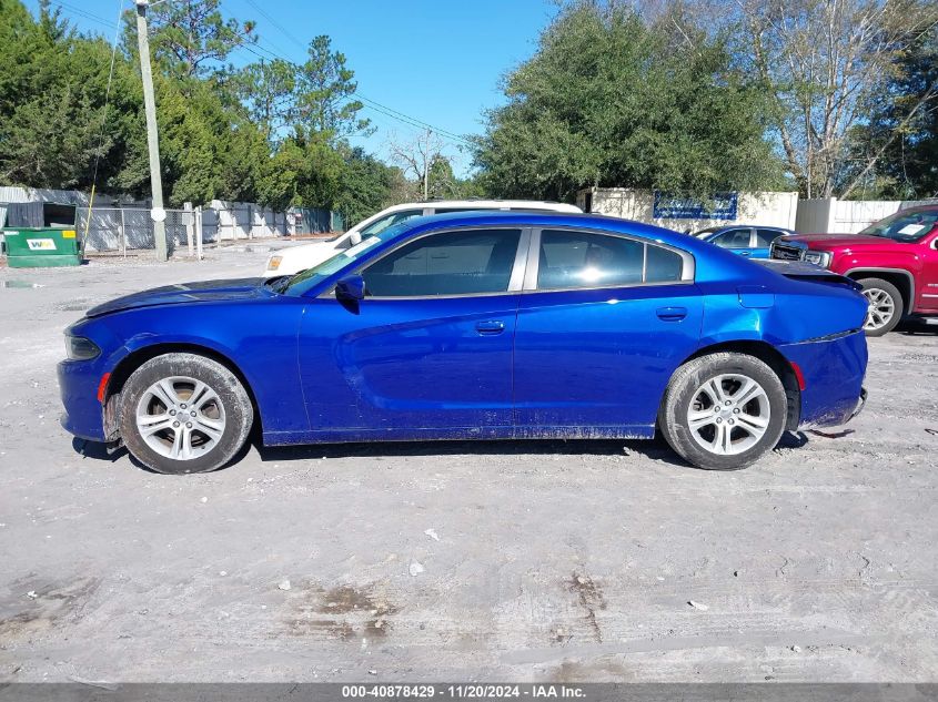 VIN 2C3CDXBG4JH164440 2018 DODGE CHARGER SXT RWD