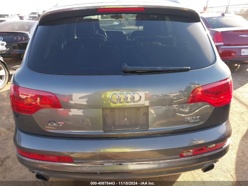 2015 Audi Q7 3.0T Premium VIN: WA1LGAFE5FD002937 Lot: 40878443