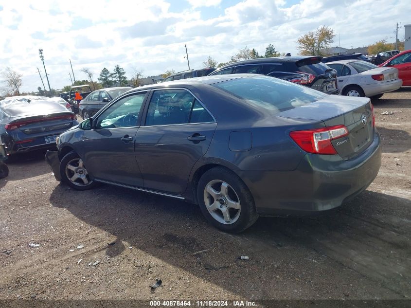 2013 Toyota Camry Le VIN: 4T1BF1FK2DU655258 Lot: 40878464