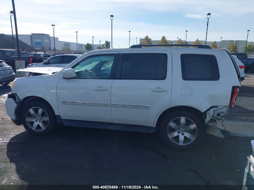 2014 Honda Pilot Touring VIN: 5FNYF4H92EB027303 Lot: 40878469