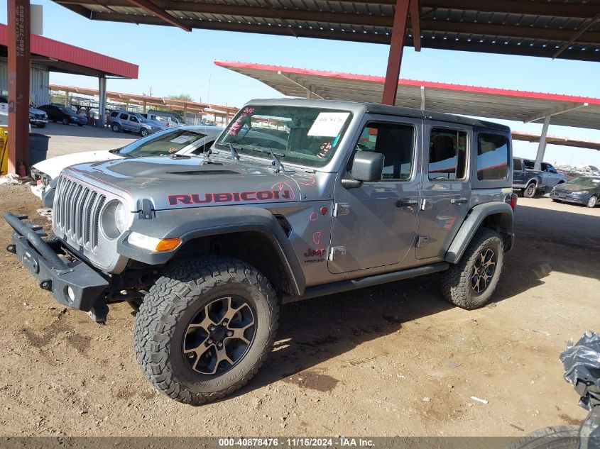 2019 Jeep Wrangler Unlimited Rubicon 4X4 VIN: 1C4HJXFN8KW526064 Lot: 40878476