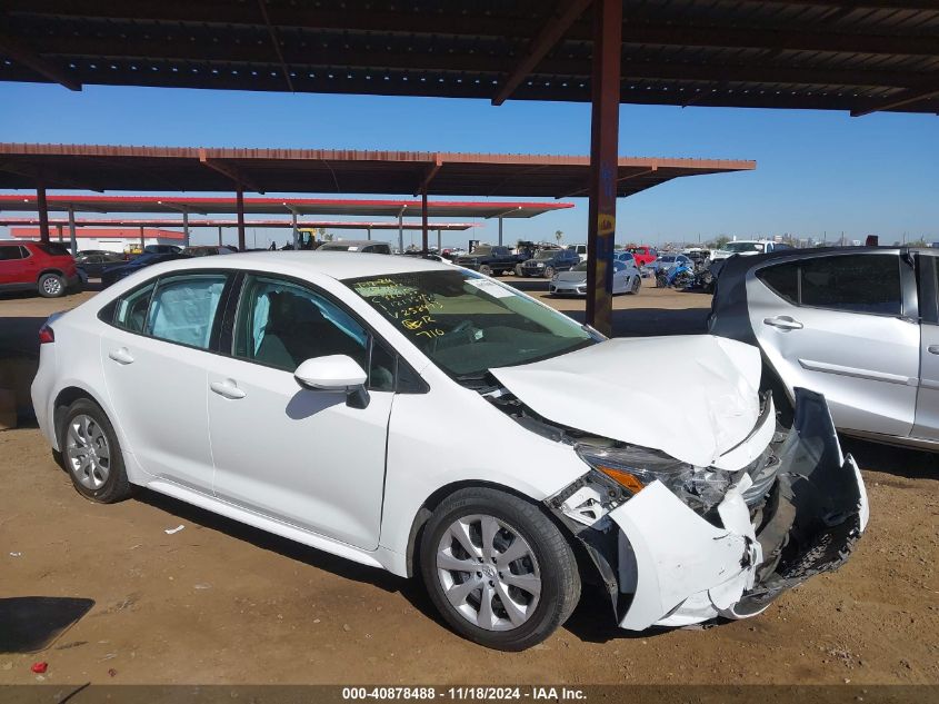 2021 Toyota Corolla Le VIN: 5YFEPMAE6MP258473 Lot: 40878488