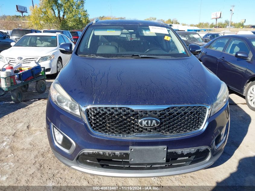 VIN 5XYPHDA10GG012188 2016 KIA SORENTO no.12