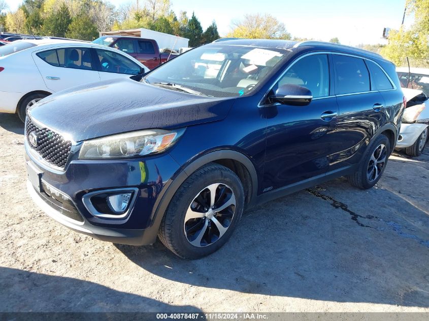 VIN 5XYPHDA10GG012188 2016 KIA SORENTO no.2