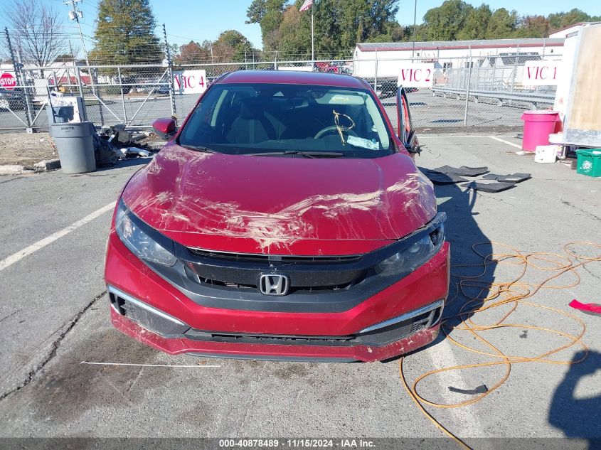 2020 Honda Civic Lx VIN: 2HGFC2F63LH577650 Lot: 40878489