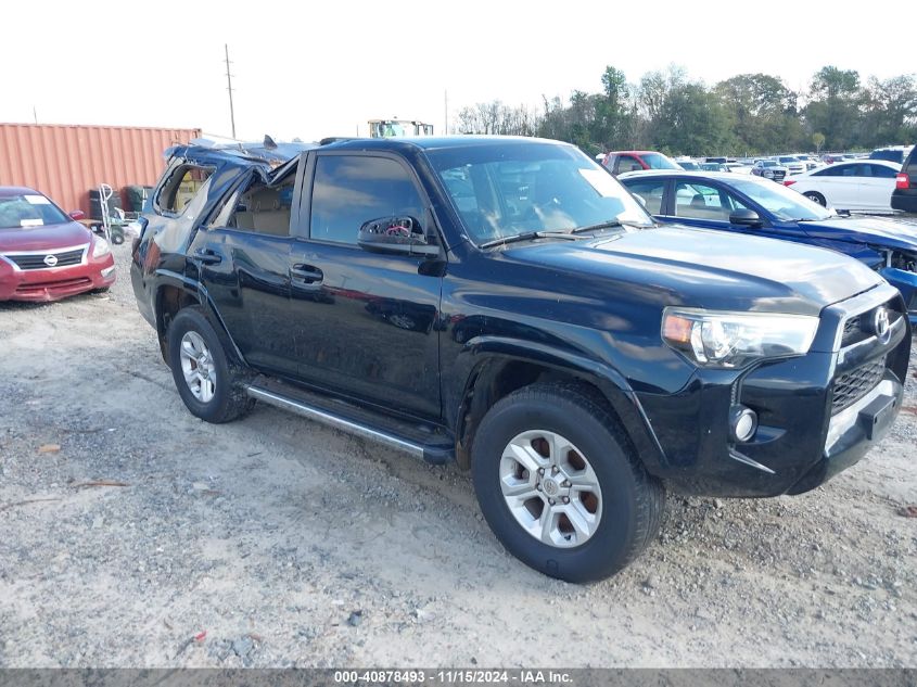 VIN JTEBU5JR5J5581096 2018 Toyota 4runner, SR5 no.1