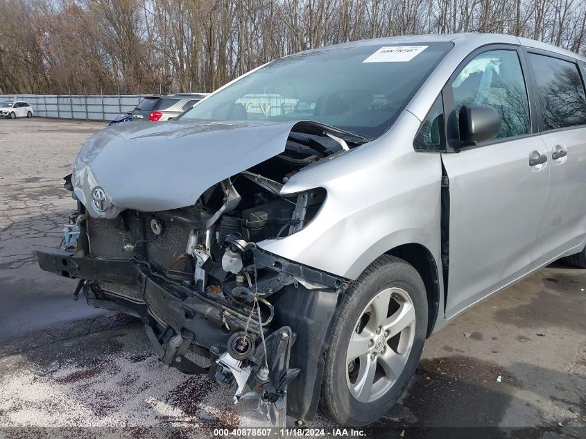 VIN 5TDZZ3DC1HS879360 2017 TOYOTA SIENNA L 7 PASSENGER