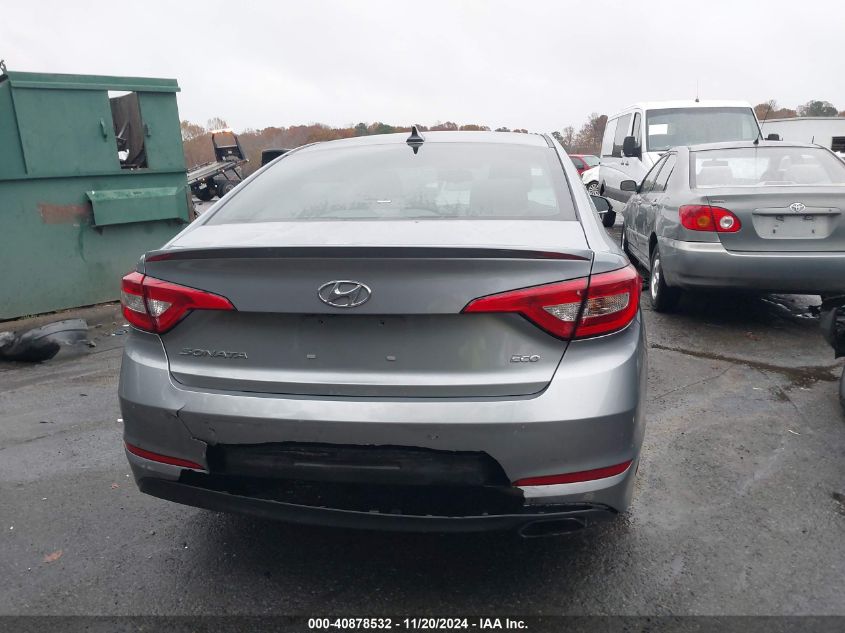 2017 Hyundai Sonata Eco VIN: 5NPE24AA0HH538632 Lot: 40878532