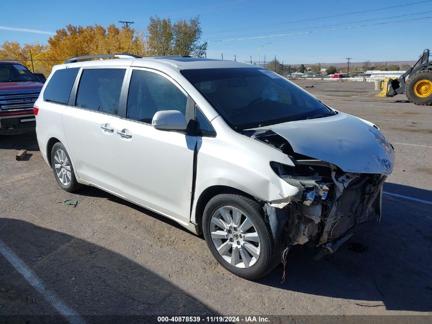 2016 Toyota Sienna Limited Premium 7 Passenger VIN: 5TDYK3DC1GS728176 Lot: 40878539