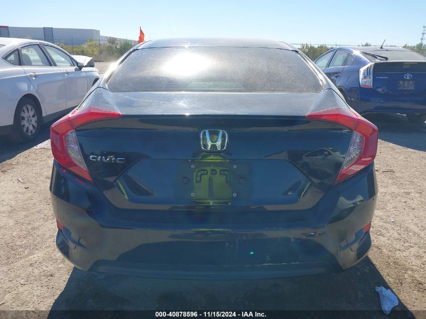 2018 Honda Civic Lx VIN: 19XFC2F55JE013593 Lot: 40878596