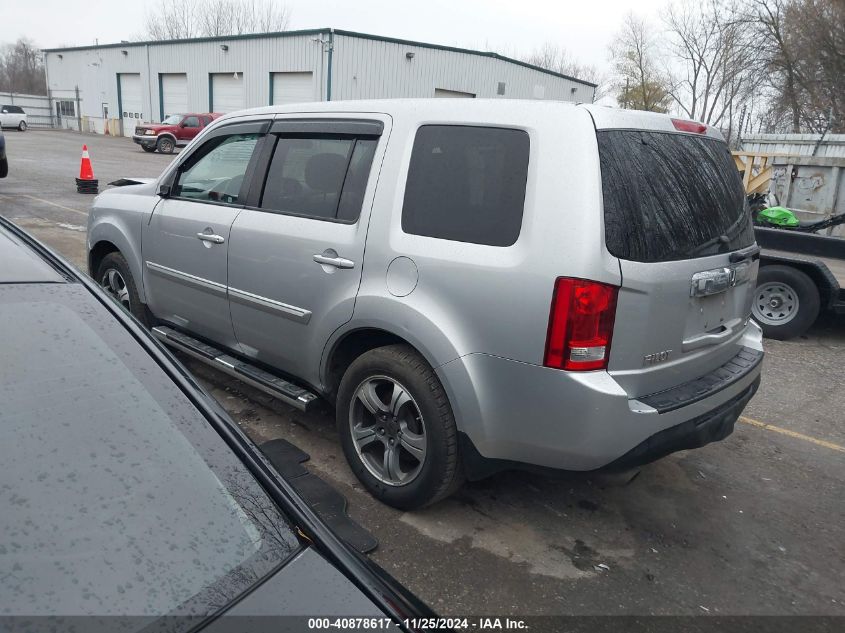 VIN 5FNYF4H35FB074936 2015 Honda Pilot, SE no.3