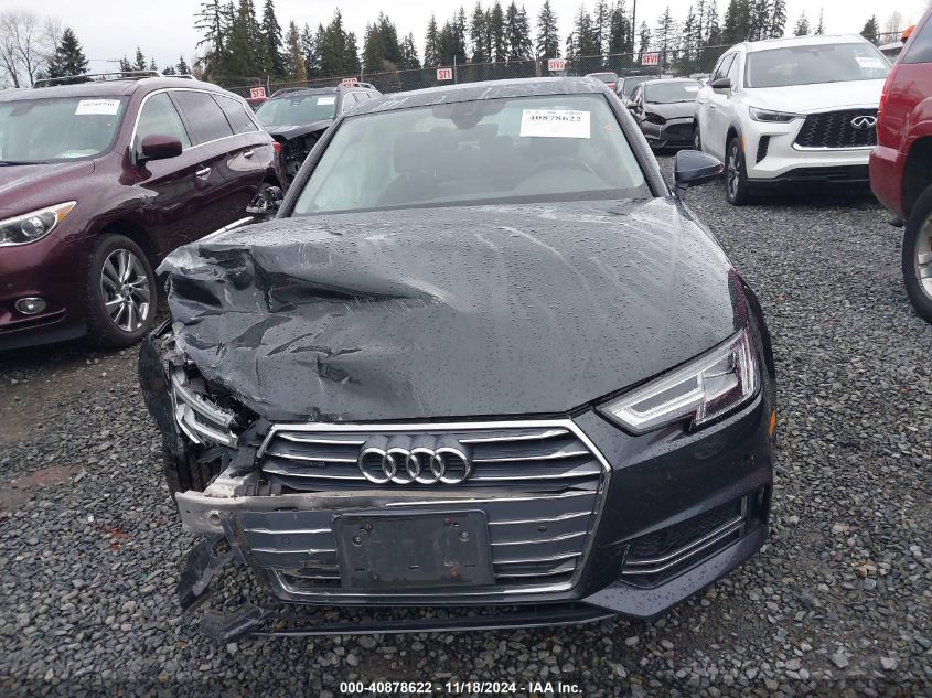 2017 Audi A4 Premium Plus VIN: WAUENAF48HN030575 Lot: 40878622