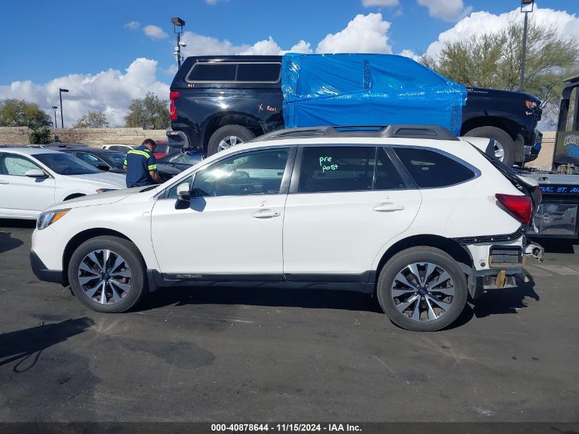 2016 Subaru Outback 3.6R Limited VIN: 4S4BSENC4G3272137 Lot: 40878644