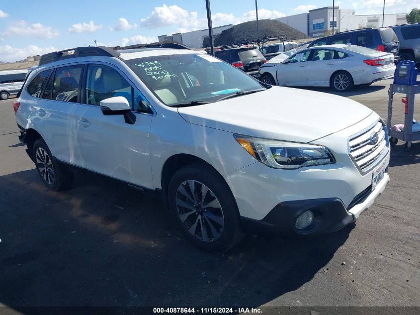 2016 Subaru Outback 3.6R Limited VIN: 4S4BSENC4G3272137 Lot: 40878644