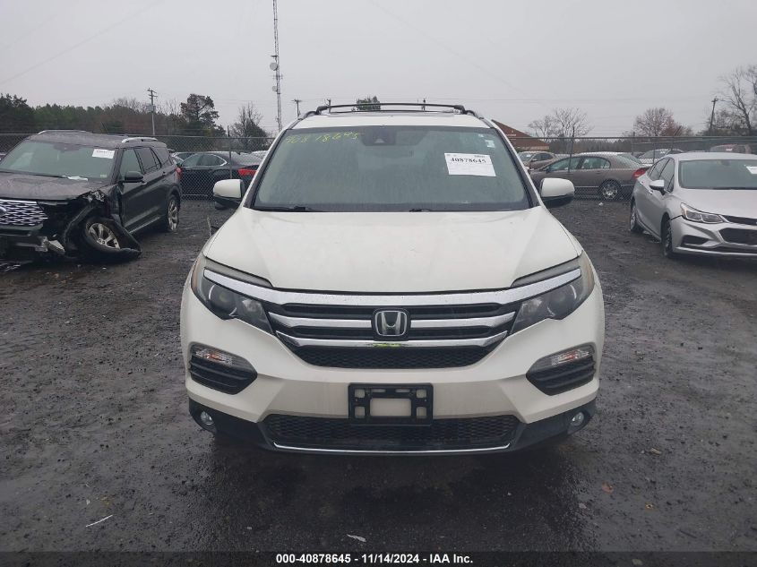 2018 Honda Pilot Touring VIN: 5FNYF6H92JB034497 Lot: 40878645