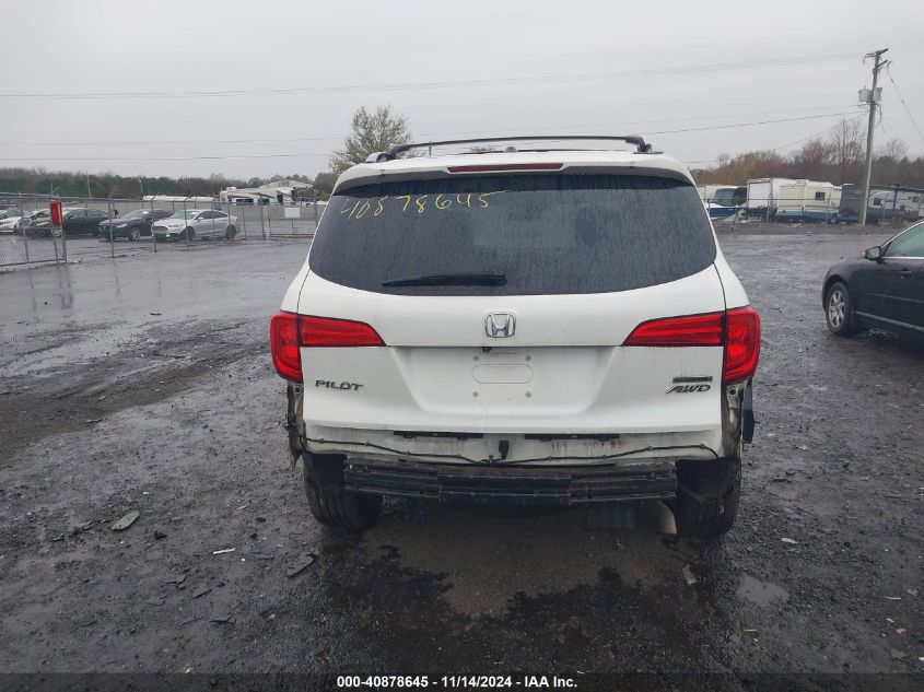 2018 Honda Pilot Touring VIN: 5FNYF6H92JB034497 Lot: 40878645