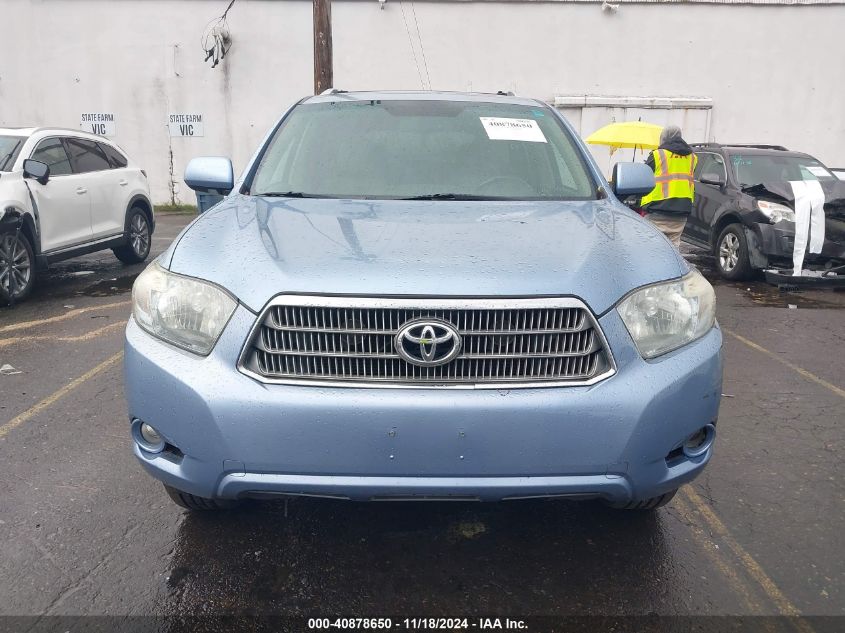 2008 Toyota Highlander Hybrid Limited VIN: JTEEW44A982023464 Lot: 40878650