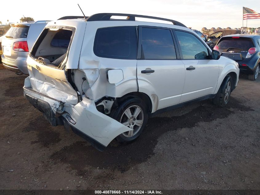 2010 Subaru Forester 2.5X VIN: JF2SH6BC4AH907785 Lot: 40878665