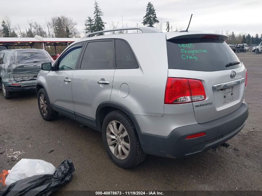 2011 Kia Sorento Ex V6 VIN: 5XYKUDA23BG018249 Lot: 40878673