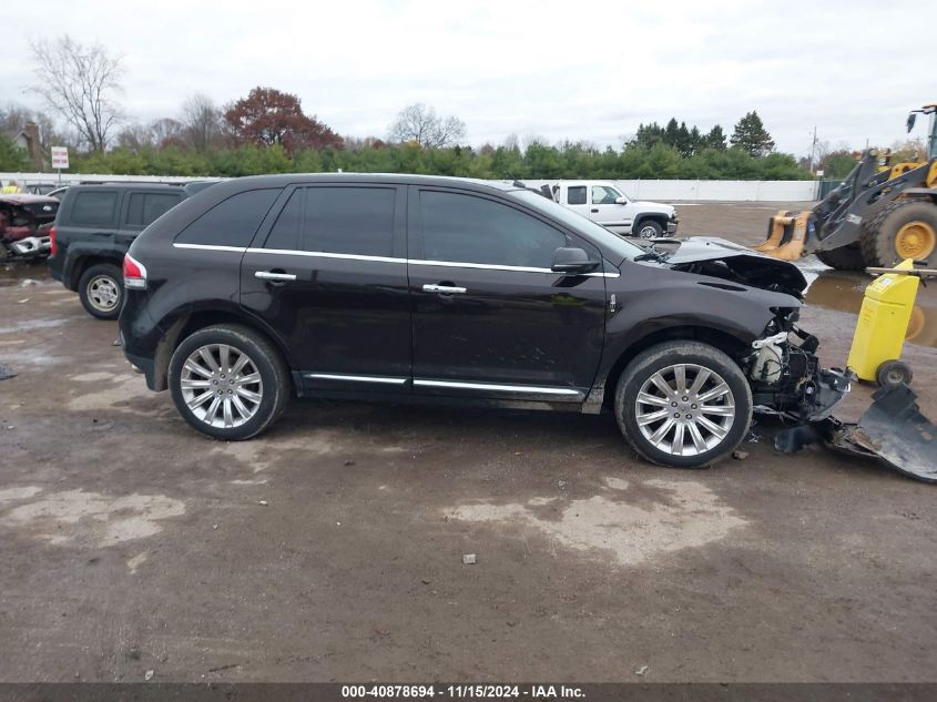 2013 Lincoln Mkx VIN: 2LMDJ8JK8DBL21124 Lot: 40878694