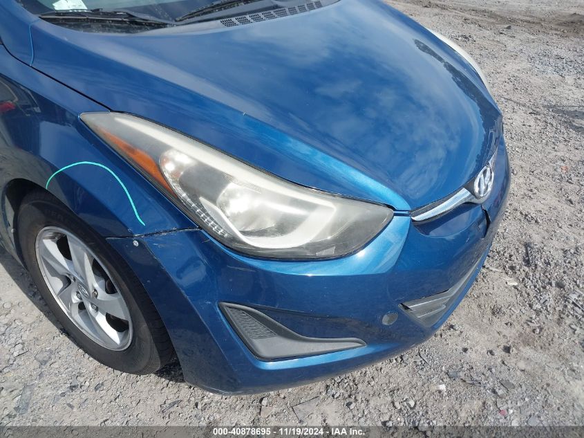 2014 Hyundai Elantra Se VIN: KMHDH4AE5EU084954 Lot: 40878695