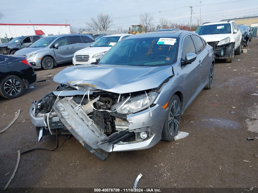 2016 Honda Civic Exl VIN: 19XFC1F79GE037836 Lot: 40878709