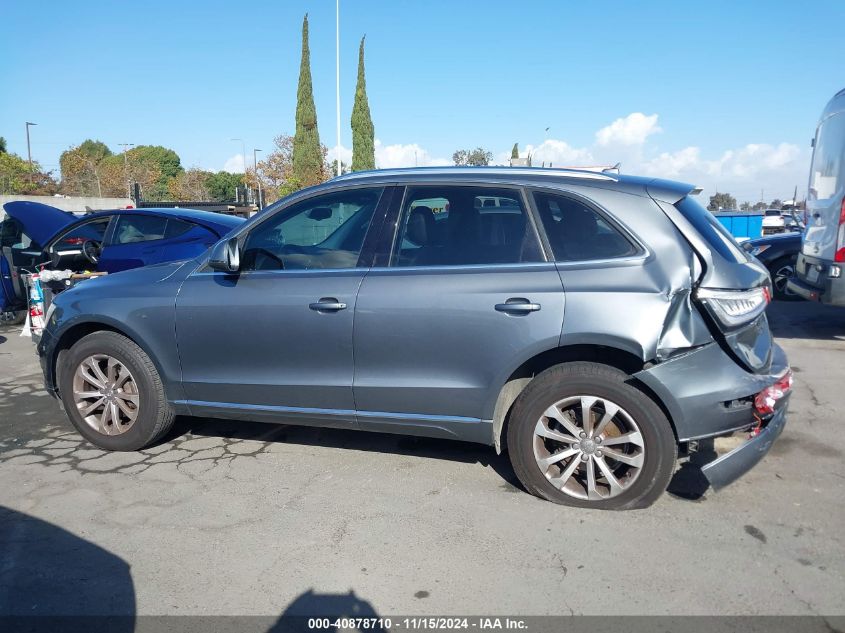 2013 Audi Q5 2.0T Premium VIN: WA1LFAFP9DA063405 Lot: 40878710