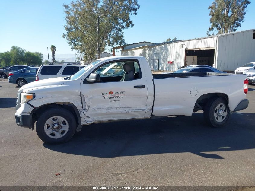 2017 Toyota Tundra Sr 5.7L V8 VIN: 5TFNY5F13HX218884 Lot: 40878717