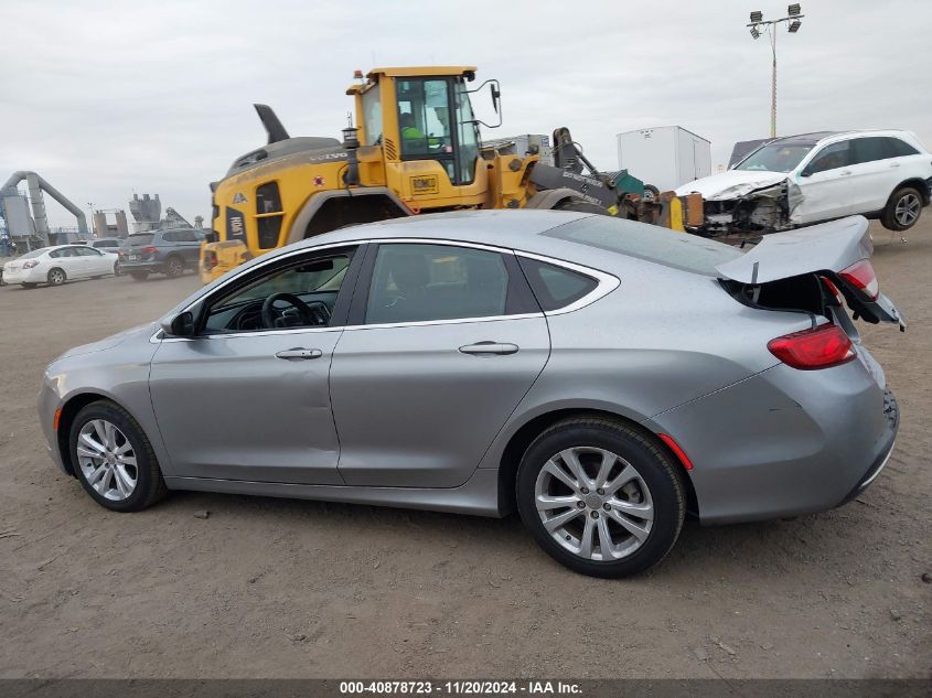 2016 Chrysler 200 Limited VIN: 1C3CCCAB7GN101527 Lot: 40878723