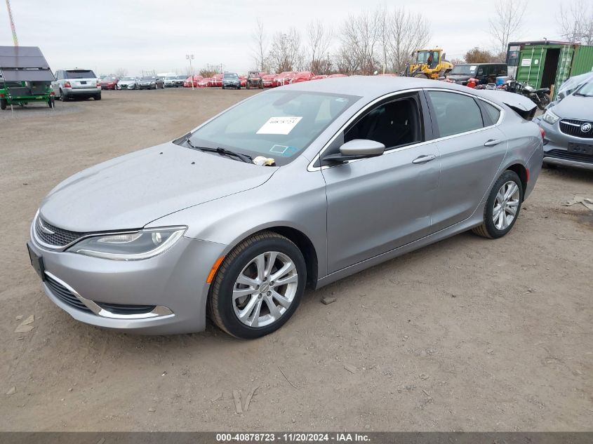 2016 Chrysler 200 Limited VIN: 1C3CCCAB7GN101527 Lot: 40878723