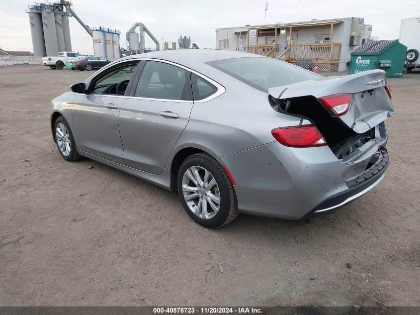 2016 Chrysler 200 Limited VIN: 1C3CCCAB7GN101527 Lot: 40878723