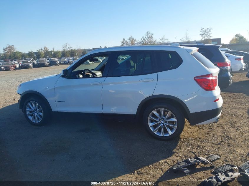 2013 BMW X3 xDrive28I VIN: 5UXWX9C57D0D09022 Lot: 40878725