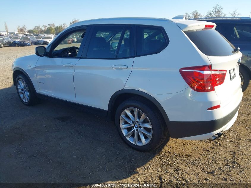 2013 BMW X3 XDRIVE28I - 5UXWX9C57D0D09022