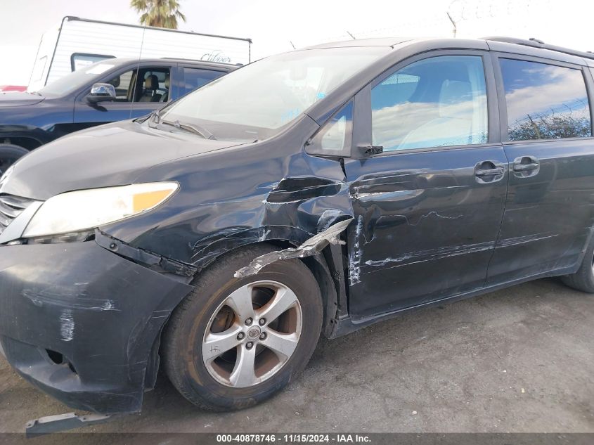 2011 Toyota Sienna Le V6 VIN: 5TDKK3DC6BS100886 Lot: 40878746