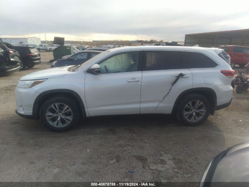 2017 Toyota Highlander Le Plus VIN: 5TDBZRFH1HS359107 Lot: 40878758