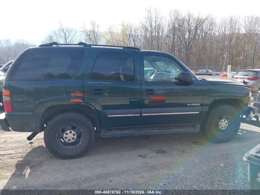 2003 Chevrolet Tahoe Ls VIN: 1GNEK13Z83J313786 Lot: 40878762