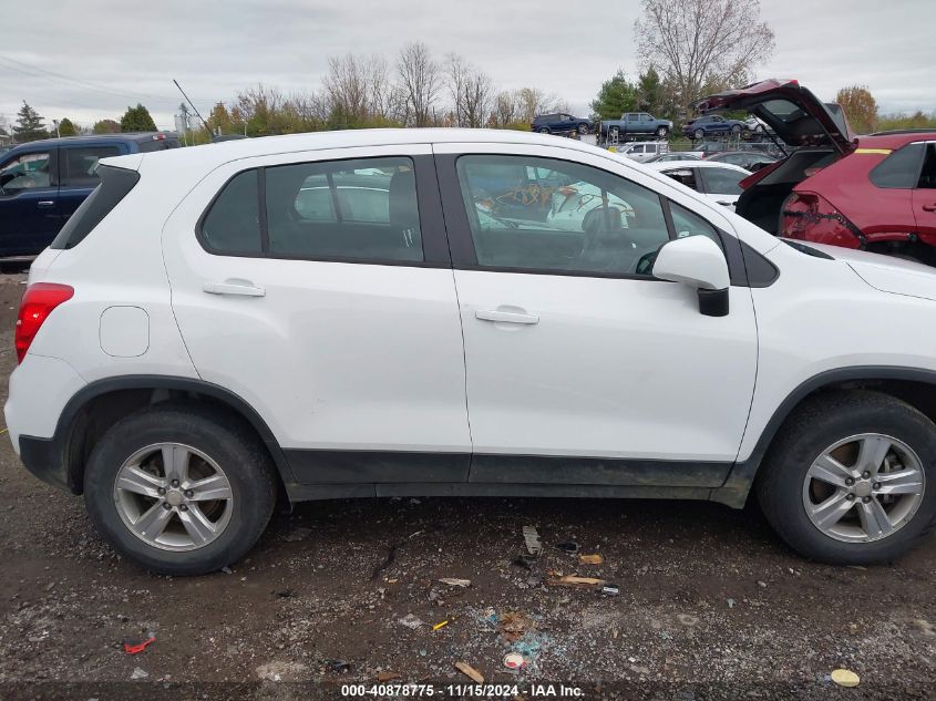 2017 Chevrolet Trax Ls VIN: 3GNCJNSB2HL284159 Lot: 40878775