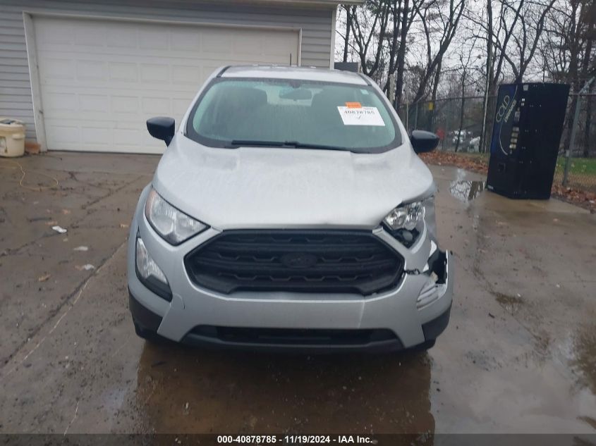 2020 Ford Ecosport S VIN: MAJ6S3FL3LC319831 Lot: 40878785