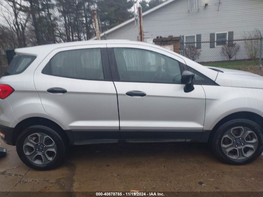 2020 Ford Ecosport S VIN: MAJ6S3FL3LC319831 Lot: 40878785