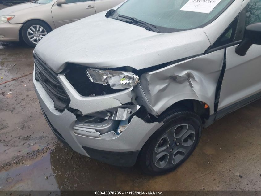 2020 Ford Ecosport S VIN: MAJ6S3FL3LC319831 Lot: 40878785