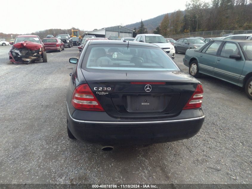 2006 Mercedes-Benz C 230 Sport VIN: WDBRF52HX6F754081 Lot: 40878786